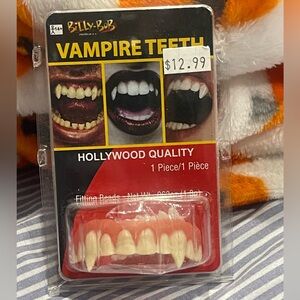 Vampire Teeth Fake Reusable Halloween Vampire Teeth Billy Bob 14+
